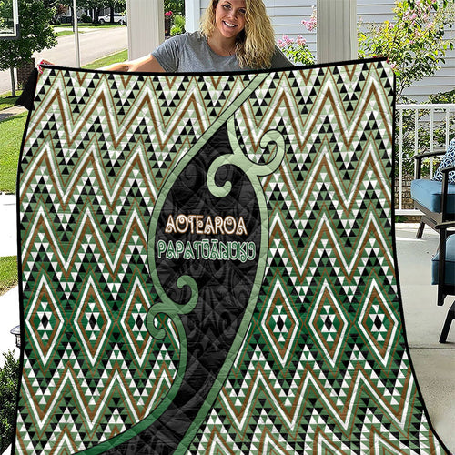 Aotearoa Atua Papatuanuku Quilt Earth Mother Father Koru Patterns