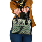 Aotearoa Atua Papatuanuku Shoulder Handbag Earth Mother Father Koru Patterns