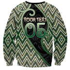 Custom Aotearoa Atua Papatuanuku Sweatshirt Earth Mother Father Koru Patterns