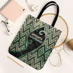Aotearoa Atua Papatuanuku Tote Bag Earth Mother Father Koru Patterns