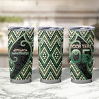 Custom Aotearoa Atua Papatuanuku Tumbler Cup Earth Mother Father Koru Patterns