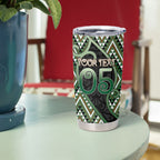 Custom Aotearoa Atua Papatuanuku Tumbler Cup Earth Mother Father Koru Patterns