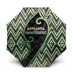 Aotearoa Atua Papatuanuku Umbrella Earth Mother Father Koru Patterns