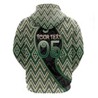 Custom Aotearoa Atua Papatuanuku Zip Hoodie Earth Mother Father Koru Patterns
