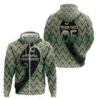 Custom Aotearoa Atua Papatuanuku Zip Hoodie Earth Mother Father Koru Patterns
