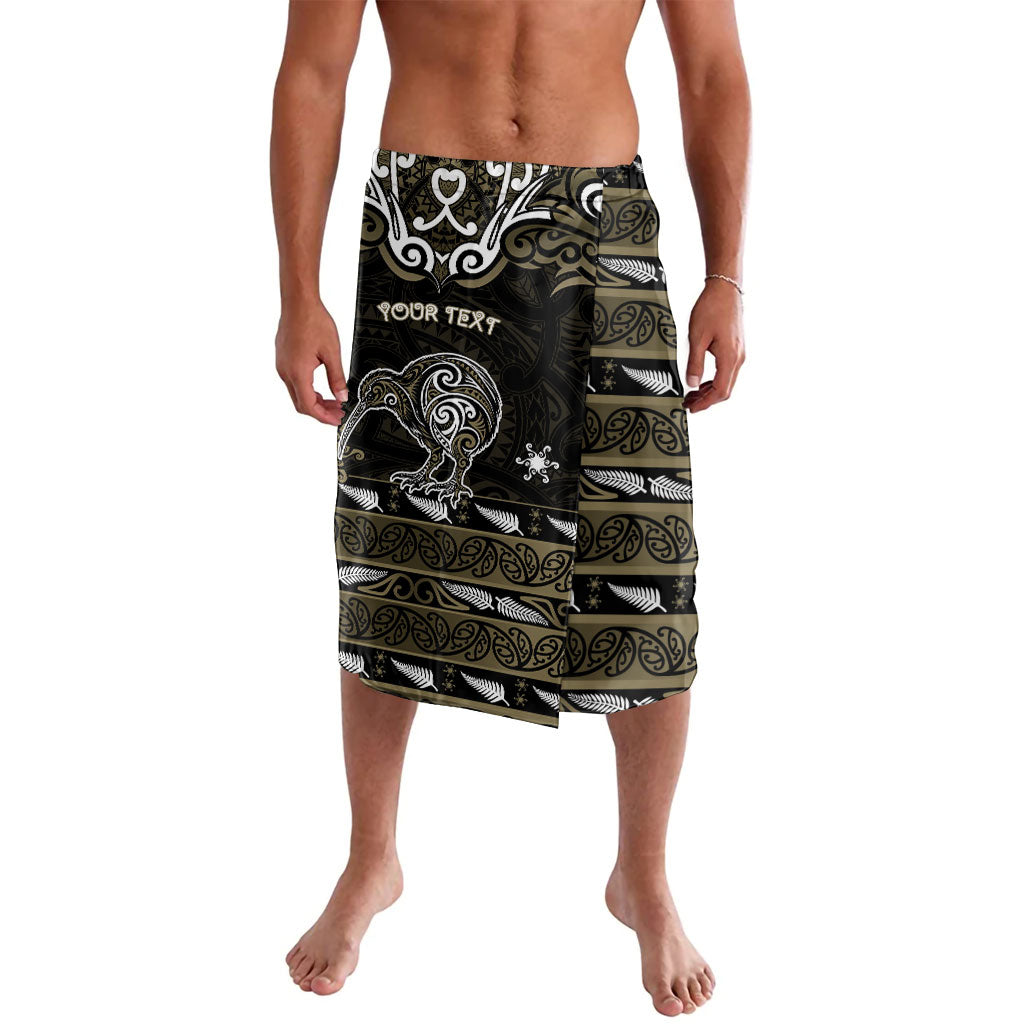 Personalised Waikato Tainui Aotearoa Meri Kirihimete Lavalava Maori Kiwi Bird Silver Fern Koru Pattern
