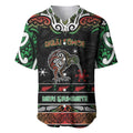 Personalised Ngai Tuhoe Aotearoa Meri Kirihimete Baseball Jersey Maori Kiwi Bird Silver Fern Koru Pattern