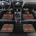 Personalised Ngai Tuhoe Aotearoa Meri Kirihimete Car Mats Maori Kiwi Bird Silver Fern Koru Pattern