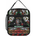 Ngai Tuhoe Aotearoa Meri Kirihimete Lunch Bag Maori Kiwi Bird Silver Fern Koru Pattern