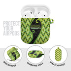 Aotearoa Atua Tanemahuta AirPods Case God Of Forests Koru Patterns Koru Patterns