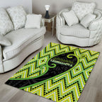 Aotearoa Atua Tanemahuta Area Rug God Of Forests Koru Patterns Koru Patterns