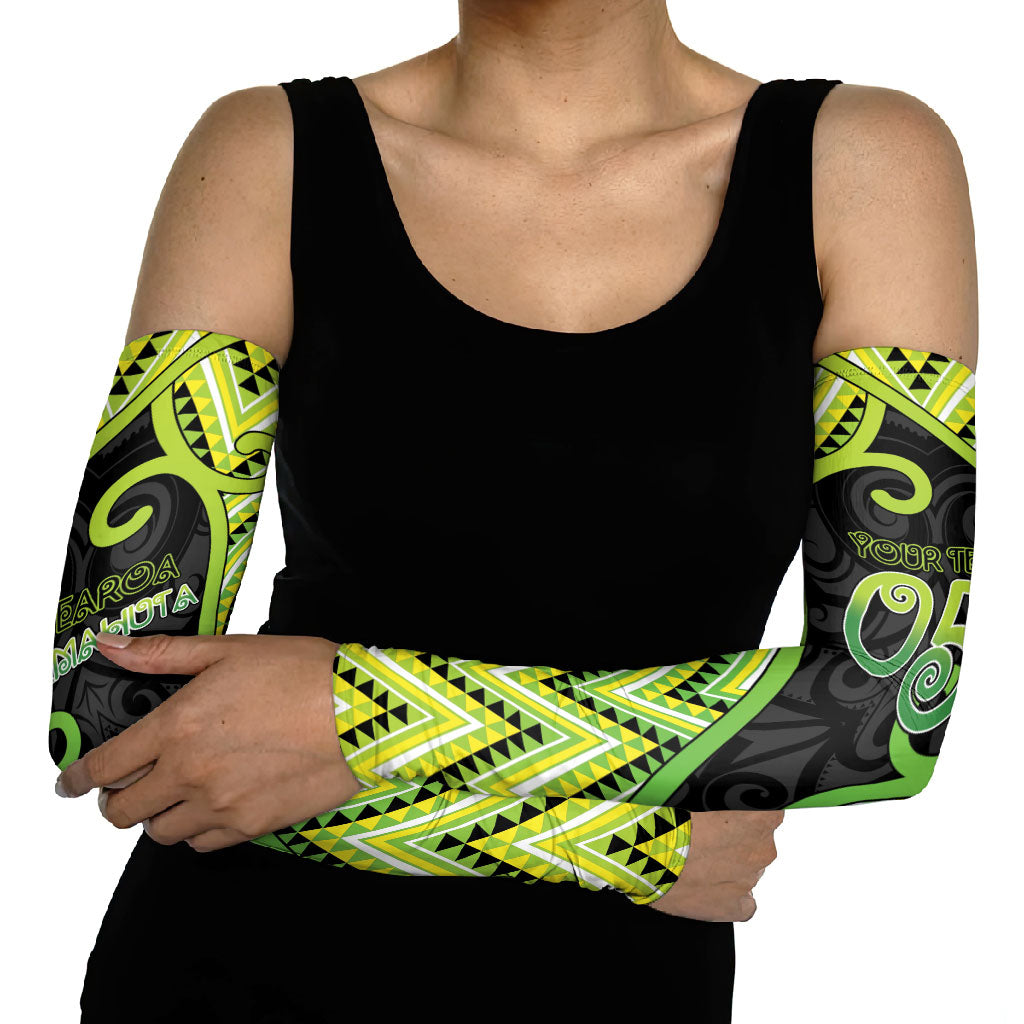 Custom Aotearoa Atua Tanemahuta Arm Sleeves God Of Forests Koru Patterns Koru Patterns