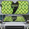 Aotearoa Atua Tanemahuta Auto Sun Shade God Of Forests Koru Patterns Koru Patterns