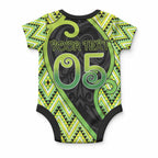Custom Aotearoa Atua Tanemahuta Baby Onesie God Of Forests Koru Patterns Koru Patterns