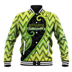 Custom Aotearoa Atua Tanemahuta Baseball Jacket God Of Forests Koru Patterns Koru Patterns