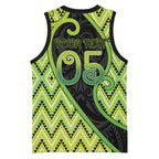 Custom Aotearoa Atua Tanemahuta Basketball Jersey God Of Forests Koru Patterns Koru Patterns