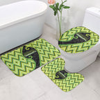 Aotearoa Atua Tanemahuta Bathroom Set God Of Forests Koru Patterns Koru Patterns