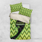 Aotearoa Atua Tanemahuta Bedding Set God Of Forests Koru Patterns Koru Patterns
