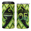 Custom Aotearoa Atua Tanemahuta 4 in 1 Can Cooler Tumbler God Of Forests Koru Patterns Koru Patterns