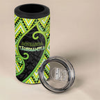 Custom Aotearoa Atua Tanemahuta 4 in 1 Can Cooler Tumbler God Of Forests Koru Patterns Koru Patterns