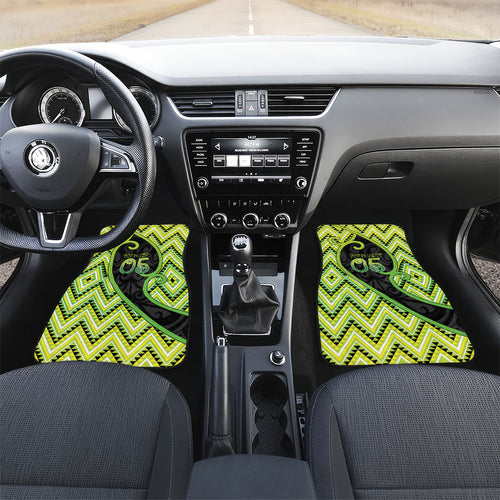 Custom Aotearoa Atua Tanemahuta Car Mats God Of Forests Koru Patterns Koru Patterns