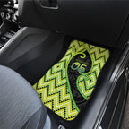 Custom Aotearoa Atua Tanemahuta Car Mats God Of Forests Koru Patterns Koru Patterns