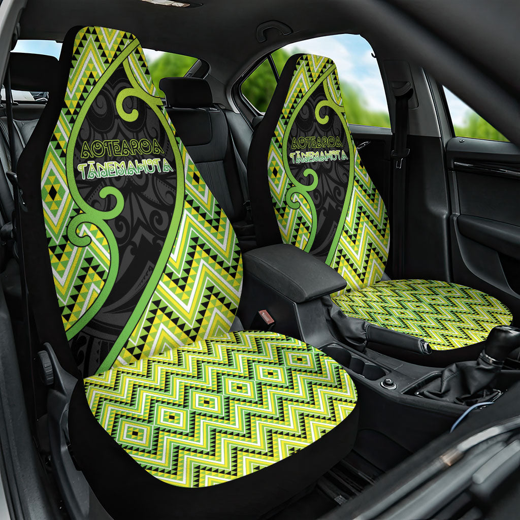 Aotearoa Atua Tanemahuta Car Seat Cover God Of Forests Koru Patterns Koru Patterns