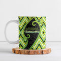 Custom Aotearoa Atua Tanemahuta Ceramic Mug God Of Forests Koru Patterns Koru Patterns