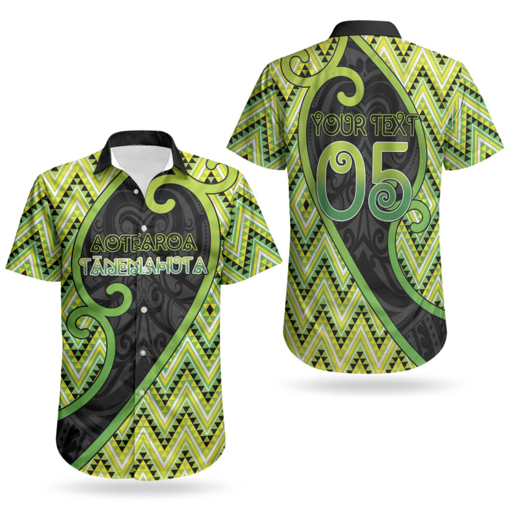 Custom Aotearoa Atua Tanemahuta Couples Matching Summer Maxi Dress and Hawaiian Shirt God Of Forests Koru Patterns Koru Patterns