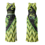 Custom Aotearoa Atua Tanemahuta Couples Matching Tank Maxi Dress and Hawaiian Shirt God Of Forests Koru Patterns Koru Patterns