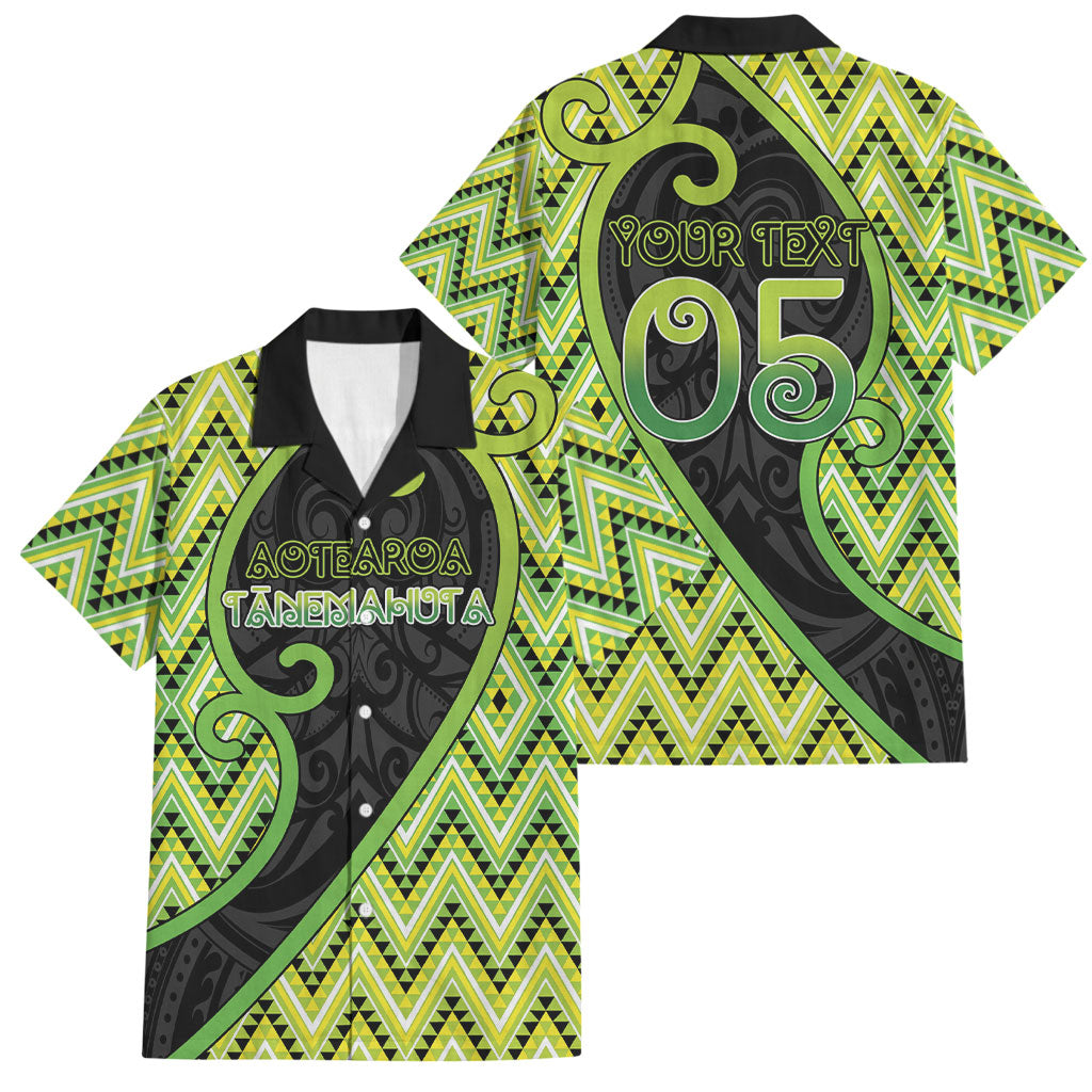 Custom Aotearoa Atua Tanemahuta Family Matching Off Shoulder Maxi Dress and Hawaiian Shirt God Of Forests Koru Patterns Koru Patterns
