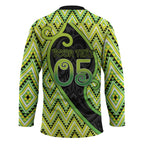 Custom Aotearoa Atua Tanemahuta Hockey Jersey God Of Forests Koru Patterns Koru Patterns