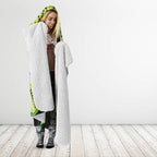 Aotearoa Atua Tanemahuta Hooded Blanket God Of Forests Koru Patterns Koru Patterns