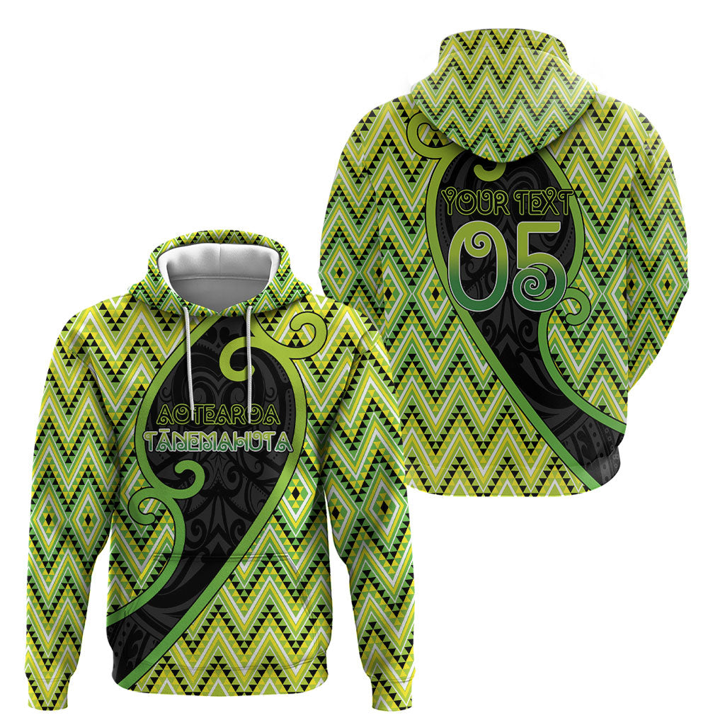 Custom Aotearoa Atua Tanemahuta Hoodie God Of Forests Koru Patterns Koru Patterns