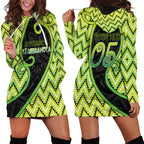 Custom Aotearoa Atua Tanemahuta Hoodie Dress God Of Forests Koru Patterns Koru Patterns