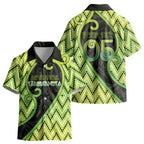 Custom Aotearoa Atua Tanemahuta Kid Hawaiian Shirt God Of Forests Koru Patterns Koru Patterns
