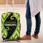Aotearoa Atua Tanemahuta Luggage Cover God Of Forests Koru Patterns Koru Patterns