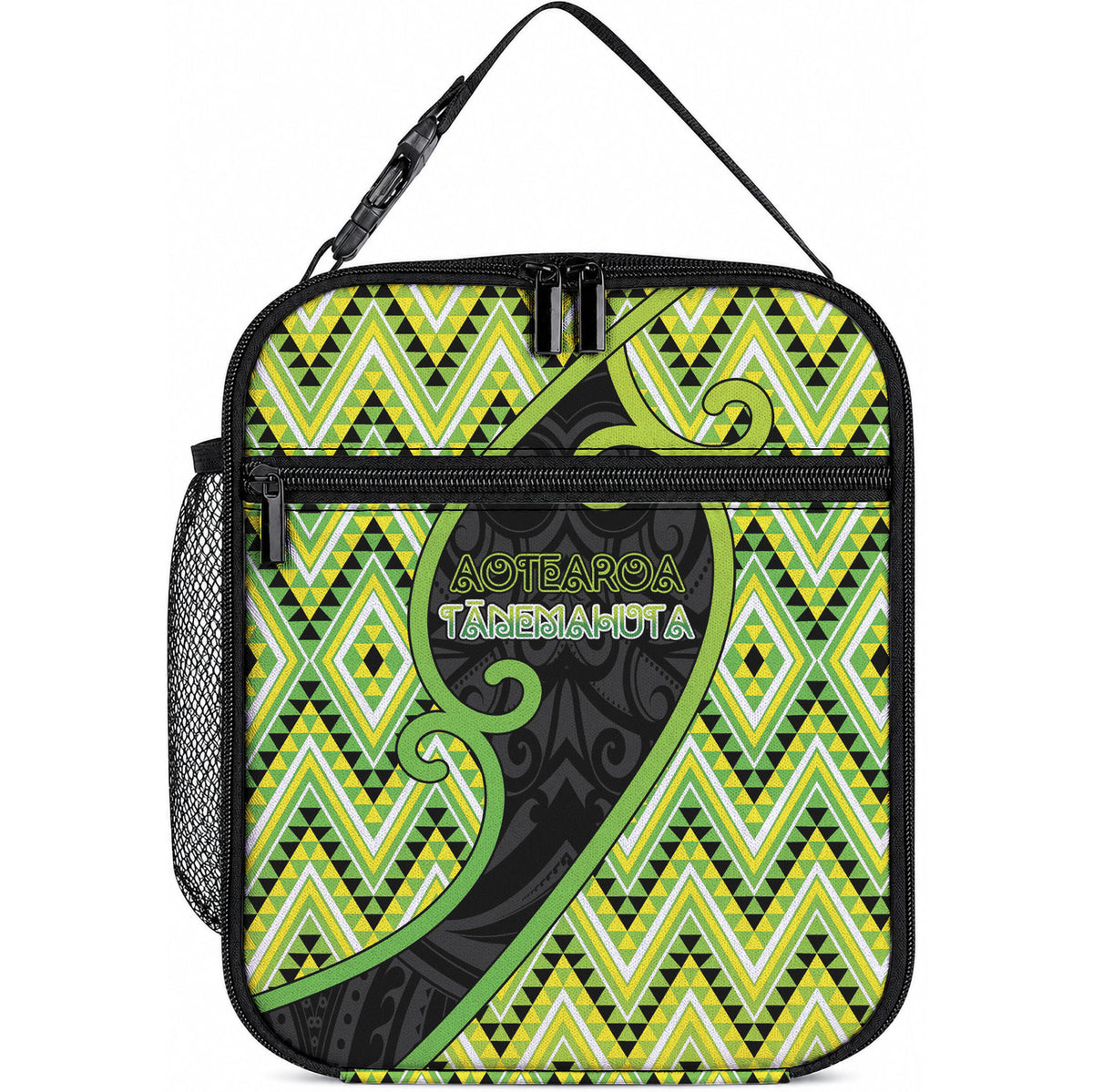Aotearoa Atua Tanemahuta Lunch Bag God Of Forests Koru Patterns Koru Patterns