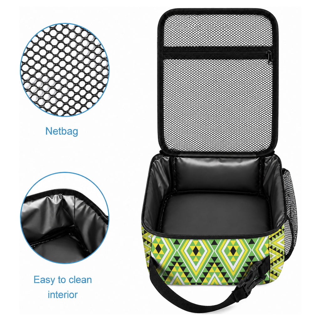 Aotearoa Atua Tanemahuta Lunch Bag God Of Forests Koru Patterns Koru Patterns