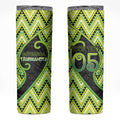 Custom Aotearoa Atua Tanemahuta Skinny Tumbler God Of Forests Koru Patterns Koru Patterns