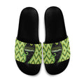 Aotearoa Atua Tanemahuta Slide Sandals God Of Forests Koru Patterns Koru Patterns