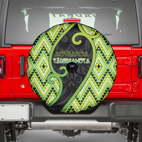 Aotearoa Atua Tanemahuta Spare Tire Cover God Of Forests Koru Patterns Koru Patterns