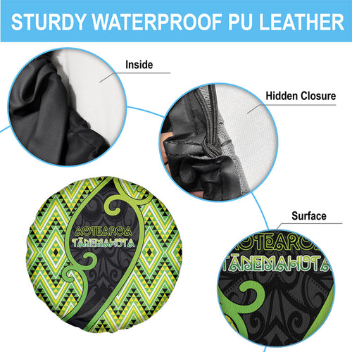 Aotearoa Atua Tanemahuta Spare Tire Cover God Of Forests Koru Patterns Koru Patterns
