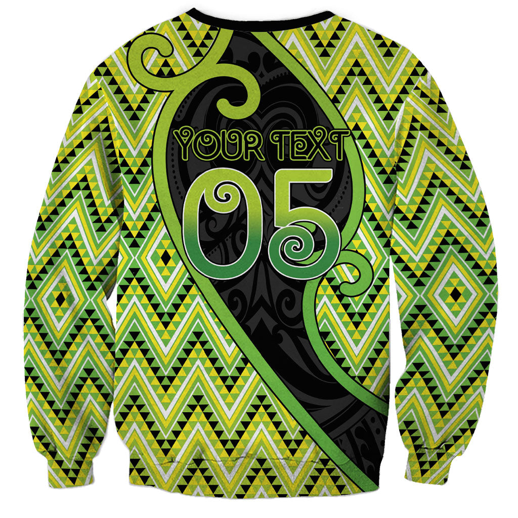 Custom Aotearoa Atua Tanemahuta Sweatshirt God Of Forests Koru Patterns Koru Patterns