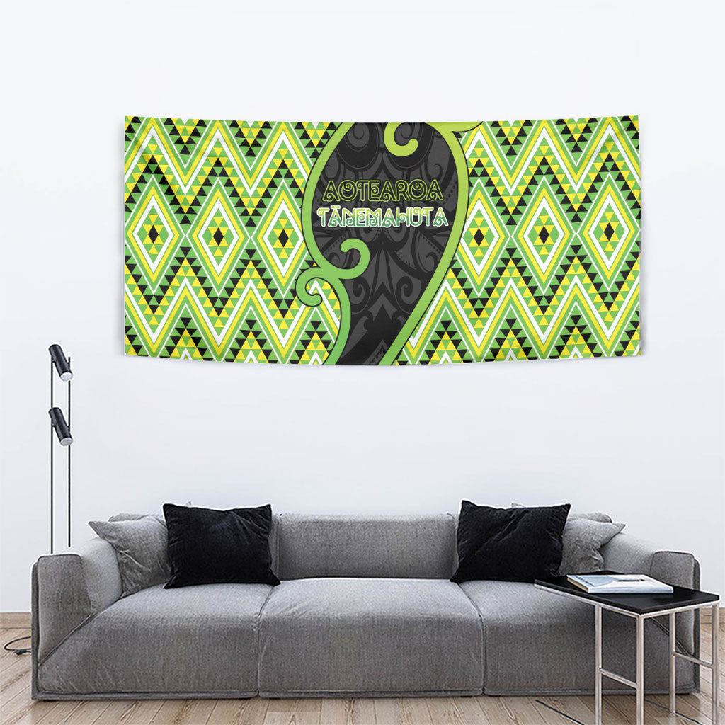 Aotearoa Atua Tanemahuta Tapestry God Of Forests Koru Patterns Koru Patterns