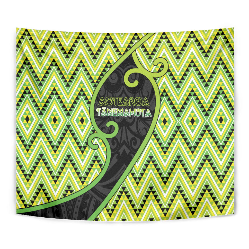 Aotearoa Atua Tanemahuta Tapestry God Of Forests Koru Patterns Koru Patterns