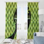 Aotearoa Atua Tanemahuta Window Curtain God Of Forests Koru Patterns Koru Patterns