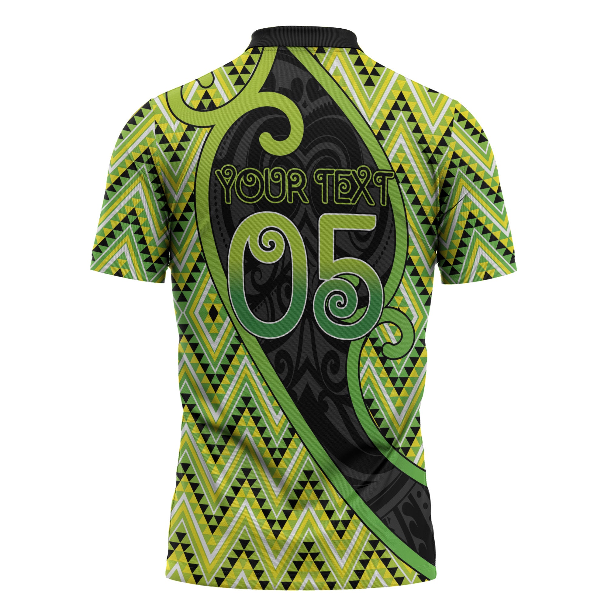 Custom Aotearoa Atua Tanemahuta Zipper Polo Shirt God Of Forests Koru Patterns Koru Patterns