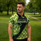 Custom Aotearoa Atua Tanemahuta Zipper Polo Shirt God Of Forests Koru Patterns Koru Patterns