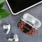 Aotearoa Atua Tumatauenga AirPods Case God Of War Koru Patterns